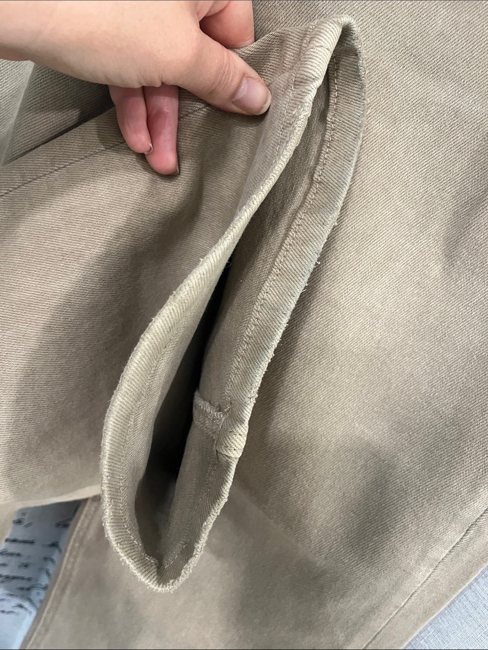 Women’s Tan Bootcut Jeans - Picture 4 of 4
